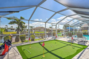 Outdoor Entertainment Oasis Cape Coral Home